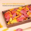 Assorted dried fruits500g/can, Dried pineapple,guava,papaya, yellow peach, sour and sweet Fruit snacksFresh fruit slicesDried tropical fruitsDelicious dried fruits and vegetables (2 can) view 3
