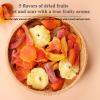Assorted dried fruits500g/can, Dried pineapple,guava,papaya, yellow peach, sour and sweet Fruit snacksFresh fruit slicesDried tropical fruitsDelicious dried fruits and vegetables (2 can) view 4