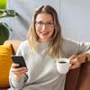 WARKAY Blue Light Blocking Reading Glasses for Women Acetate Frame Metal Spring Hinges Readers for Women 1.00 Power view 3