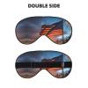 Native Hawaiian Flag Eye Mask for Sleeping, Sleeping Mask Blocking Out Light Perfectly for Women and Men, Soft and Comfortable Blindfold for Travelling view 2