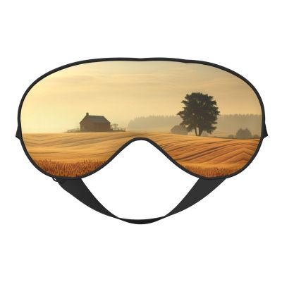 Country Lifestyle Eye Mask for Sleeping, Sleeping Mask Blocking Out Light Perfectly for Women and Men, Soft and Comfortable Blindfold for Travelling