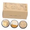 Lurrose 50pcs Halloween Pumpkin Bat Candy Boxes Decorative Hollow Paper Treat Boxes for Weddings Parties and Halloween Decor Iridescent Mini Chocolate Containers view 3