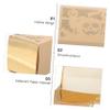 Lurrose 50pcs Halloween Pumpkin Bat Candy Boxes Decorative Hollow Paper Treat Boxes for Weddings Parties and Halloween Decor Iridescent Mini Chocolate Containers view 4