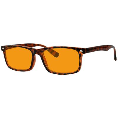 Eyekepper Blue Light Blocking Reading Glasses Orange Tinted Computer Gaming Readers Women Men Tortoise +1.00