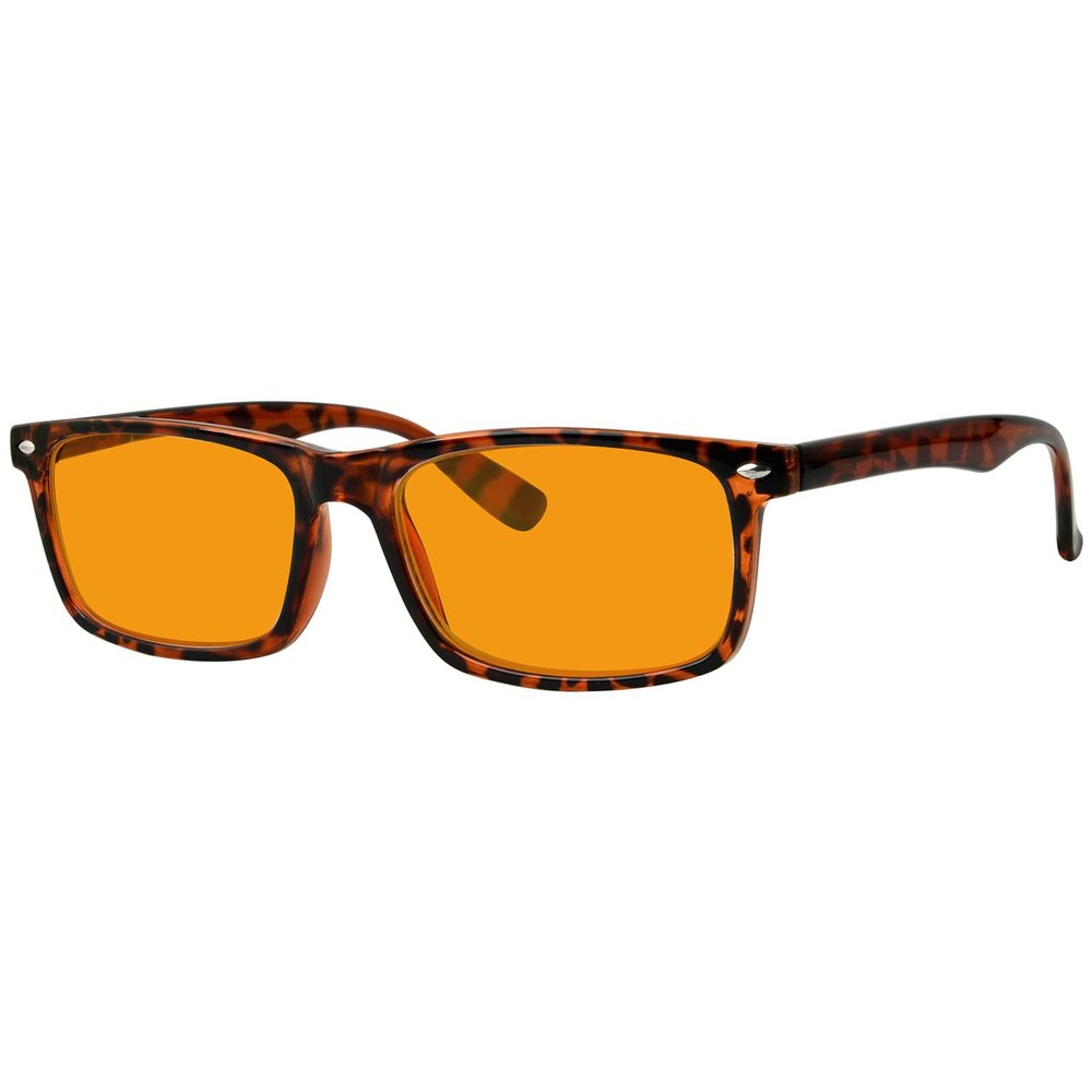 Eyekepper Blue Light Blocking Reading Glasses Orange Tinted Computer Gaming Readers Women Men Tortoise +1.00