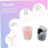 200pcs Ear Cleaning Swabs Kit Non- Grip Ear Wax Removal Tools for Family Use Convenient Cotton Swabs for Daily Style view 3