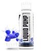 Liquid Pump - Glycerol and Arginine Nitrates for optimized pump pre-workout liquid caffeine free non stim pre-workout for energy and performance and nictic oxide booster | Blue Raspberry flavor view 1