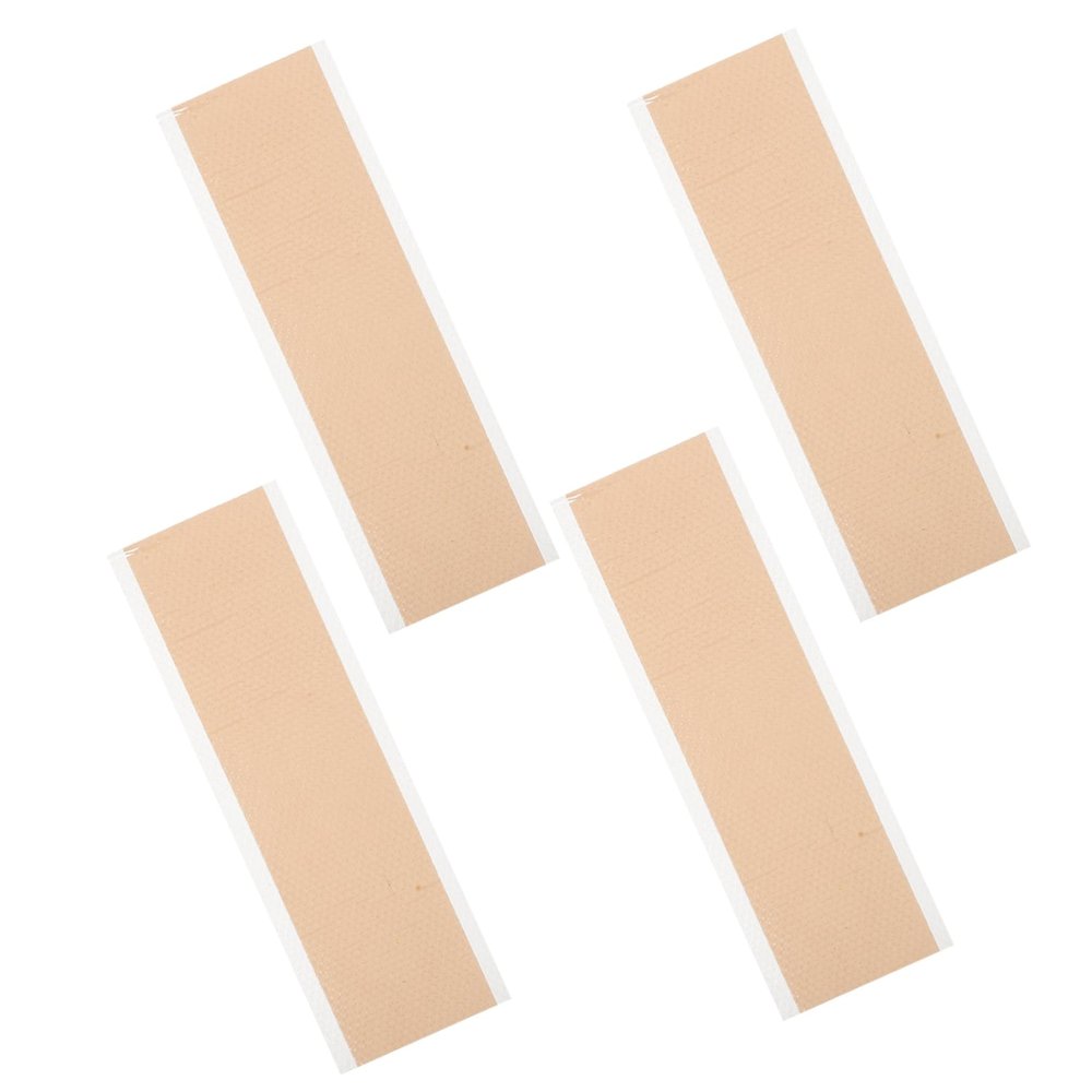 Ipetboom 4pcs Silicone Scar Cover Patch Self-adhesive Skin Tone Dressing for Tattoos Birthmarks Gentle Supplies