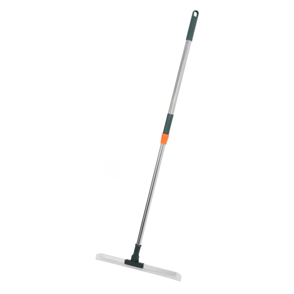 Baluue Long Handle Shower Squeegee Silicone Floor Squeegee for Tile Window Cleaning