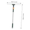 Baluue Long Handle Shower Squeegee Silicone Floor Squeegee for Tile Window Cleaning view 2