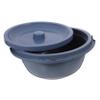 FOYTOKI Chamber Pot Bed Pan Urinal Bottle for Men Women Portable Lid Leakproof for Nighttime view 1