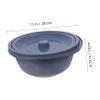 FOYTOKI Chamber Pot Bed Pan Urinal Bottle for Men Women Portable Lid Leakproof for Nighttime view 2