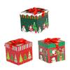 ORFOFE Set of 3 Christmas Paper Boxes Perfect Small Boxes for Candy Favors Decorations Ideal for Home Party Celebrations view 1