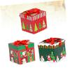 ORFOFE Set of 3 Christmas Paper Boxes Perfect Small Boxes for Candy Favors Decorations Ideal for Home Party Celebrations view 4