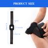 4 Pcs Adjustable Ice Pack Straps with Elastic Belt,Strap Bandage for Ice Bag Hot Cold Therapy,Multipurpose Elastic Ice Bag Wrap Band Ice Belt for Wrists, Arms, Waists, Knees Cold Pack view 2
