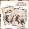 Falueqg Book Themed Party Decorations - 50 Pcs Bulk Reuasble Book Themed Goodie Bags with Handle, Candy Surprise Bags Party Favors view 2