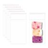 3x5 '' 1000 Count Cellophane Adhesive Bags Clear Self Sealing Cello Bag 1 Mil Resealable Plastic Bag for Bakery Photo Cookie Jewelry Candy view 1