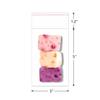 3x5 '' 1000 Count Cellophane Adhesive Bags Clear Self Sealing Cello Bag 1 Mil Resealable Plastic Bag for Bakery Photo Cookie Jewelry Candy view 2
