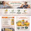 Organic Immunity Shots Turmeric Ginger Probiotic Vitamin C 2oz 10 Pack view 3