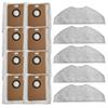 5 Mop Pads 8 Bags Replacement Kit Robot Vacuum Cleaner Accessories for Tapo RV30 MAX Plus for RV20 MAX Plus view 2