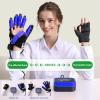 GAOXIAO Hand Function Rehabilitation Robotic Gloves Generations Hemiplegia, Finger and Both Hand Trainer Rehab Gloves, Stroke Patients Glove Training Recovery Equipment Orange plugin Right L view 2