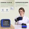 GAOXIAO Hand Function Rehabilitation Robotic Gloves Generations Hemiplegia, Finger and Both Hand Trainer Rehab Gloves, Stroke Patients Glove Training Recovery Equipment Orange plugin Right L view 4