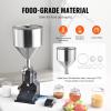 Pneumatic Paste Liquid Filling Machine, 5-50ml Bottle Filler, Bottle Filling Machine, Stainless Steel Liquid Filler with Pedal for Milk Water Juice Essential Oil Shampoo Cosmetic Honey Lotion view 4