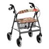 Hechitok Chicken Floral Rollator Seat Cover Rollator Walker Accessories Cover Soft Walkers for Seniors with Seat Covers Universal Cover view 1