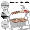 Hechitok Chicken Floral Rollator Seat Cover Rollator Walker Accessories Cover Soft Walkers for Seniors with Seat Covers Universal Cover view 4