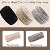 EUVAROMEX Headbands for Women, Winter Headband 3PCS Elastic Warm Fleece-Lined Headband Wide Knitted Headbands for Women Multi-Purpose Headbands for Skiing, Biking, Thick Headbands for Women/3085 view 3