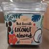 Choceur Dark Chocolate Covered Coconut Almonds 10oz 283g (Single Tub) view 1