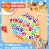 20Pcs Dog Paw Party Napkins,Rainbow Paw Print Dog Napkins Serviettes Tissue for Kids Puppy Dog Themed Birthday Party Supplies,Kids Girls Boys Birthday Party Decorations view 4