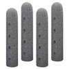 MOBUTOFU 4pcs Metal Shoelace Tips Replacement Shoelace Parts for Decorative Accessories view 1