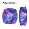Hechitok Purple Marble Rollator Walker Seat Covers - Universal Fit, Washable, Dust Proof, Soft & Comfortable Covers for Seniors, Designer Walker Accessories with Gift Option view 2