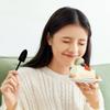 100PCS Mini Shovel Spoons for Desserts, Shovels Pudding Yogurt Spoons for Family or Party Cute Disposable Plastic Dessert Spoon (Black) view 3