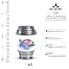 Turtle Large Urn for Ashes Adult Male, Cremation Urns for Human Ashes, Urns for Human Ashes Adult Female, Urn for Ashes for Men(Size - 3inch, 4 Pcs) view 2