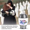Turtle Large Urn for Ashes Adult Male, Cremation Urns for Human Ashes, Urns for Human Ashes Adult Female, Urn for Ashes for Men(Size - 3inch, 4 Pcs) view 4