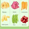 Freeze-Dried Fruit&Vegetables, Mixed Okra and Mushrooms Vegetable Crispy, Instant Chips, Pickled Okra, Ready-to-Eat Chinese Specialties Food, Leisure Snacks, Vegetarian, Crispy snacks (2bag) view 4
