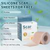 Silicone Scar Sheets For Face Wrinkles, Scars- Reusable Scar Removal Strips, Scar Tape view 2