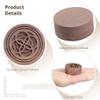 2-Pack Aromatherapy Wooden Diffuser, Small Walnut Wood Diffuser, Round Essential Oil Diffuser for Home, Office, Car, Yoga, Sauna, Spa view 4