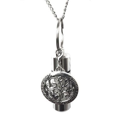 Cremation Locket, Perfume Vial, Ashes Locket, Tree of Life Cremation Locket, Ashes Locket, Memorial Locket, Tree of Life Memorial Locket