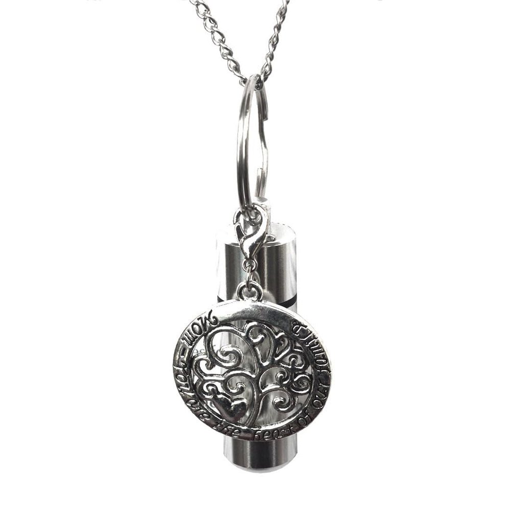 Cremation Locket, Perfume Vial, Ashes Locket, Tree of Life Cremation Locket, Ashes Locket, Memorial Locket, Tree of Life Memorial Locket