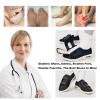 Diabetic Shoes,Elderly Outdoor Velco Convenient Put On and Take Off Womens Rehabilitation Shoes(Gray,11US) view 2