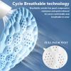 2 Pair 4D Cloud Technology Insole Super Soft Comfort Insoles, U-Shape Memory Foam Insoles, 4D Cloud Insole for Women Men Shock-Absorbing Foot Support Insoles (Blue) (Blue, Men 8-8.5/Women 9.5-10) view 2