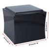 Cremation urn for computer scientist It specialist teme urn (Black / Design1) view 3