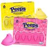 Classic Yellow and Pink Peep Chicks, 10 Marshmallows in Each, Easter Basket Stuffer Treats, 3 Ounces, 20 Count (Pack of 2) view 1