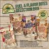 Aycana Fuel & Flavor Selection Box Granola Bites Cocoa & Nuts, Dulce de Leche, Apple & Peanuts, Cinnamon & Raisins Gluten-Free, Vegan, Plant-Based, High Fiber Family Size Pack, 4 Pouches view 2