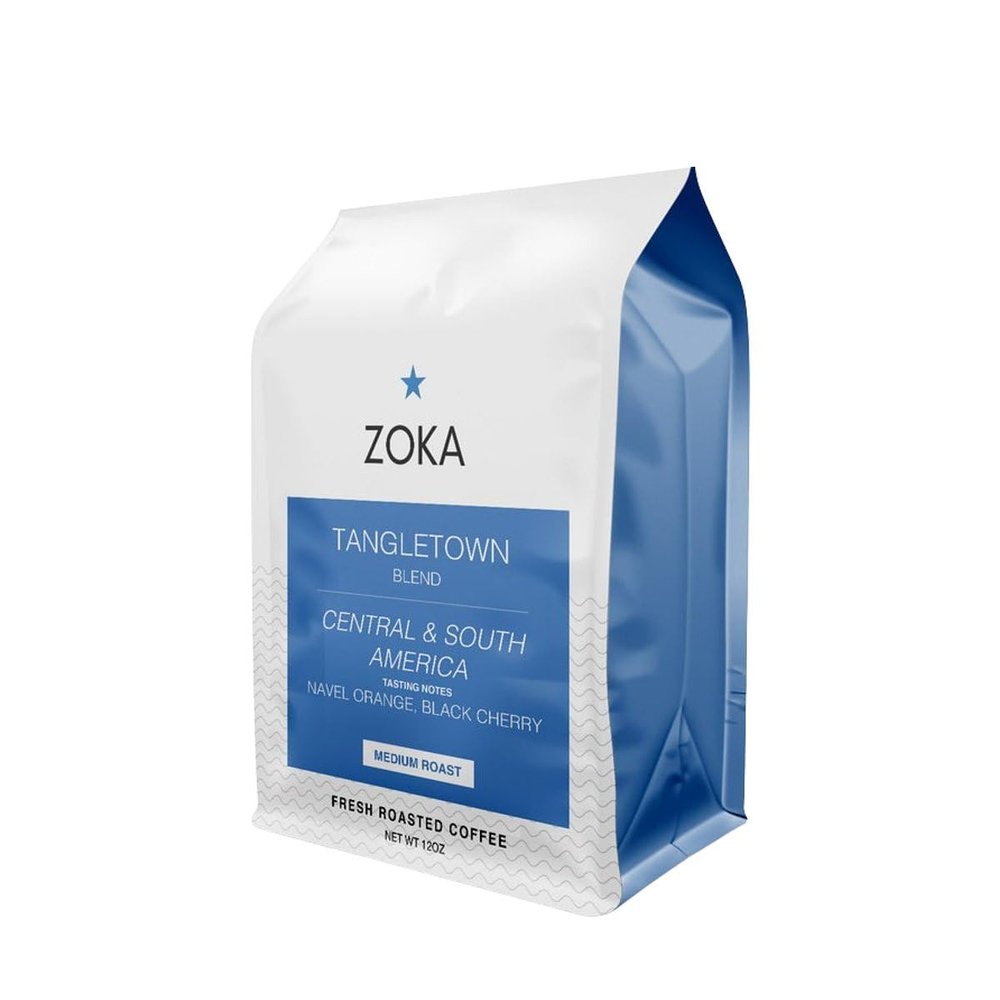 Tangletown - Roasted by Zoka Coffee - Freshly Ground Coffee - 2 Pound Bag