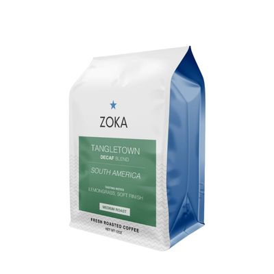 Decaf Tangletown - Roasted by Zoka Coffee - Whole Bean Coffee - 2 Pound Bag