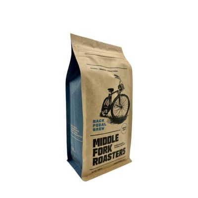 Back Pedal Brew - Roasted by Middle Fork Roasters - Whole Bean Coffee - 2 Pound Bag